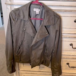 Glamorous suede jacket size medium. Grey.